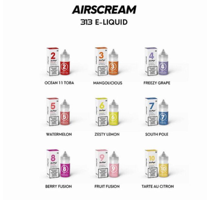 Airscram 氣泡31330ML 數字小煙油/30ML：圖片 4